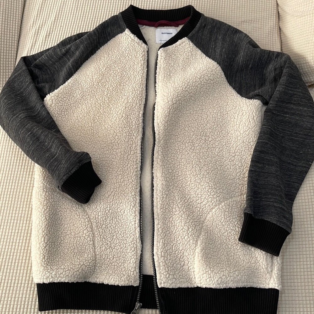 Old navy big boys Sherpa jacket